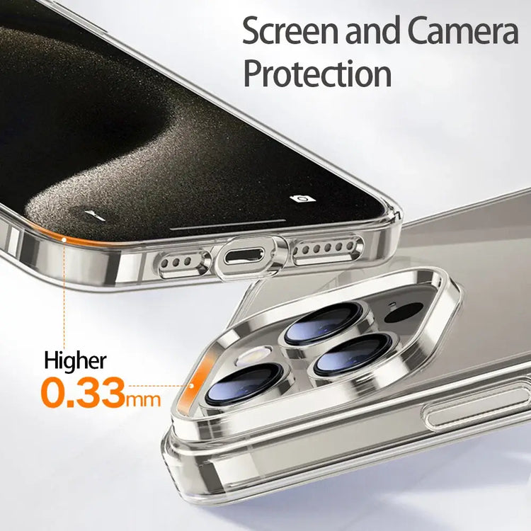 VERTRIX INNOVATIONS Luxury Transparent iPhone Case