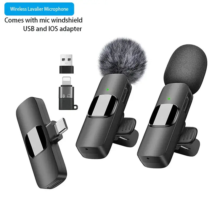 VERTRIX INNOVATIONS Mini Wireless Lavalier Microphone