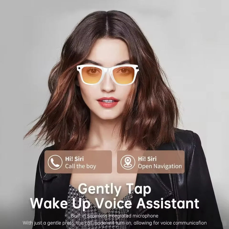 VERTRIX INNOVATIONS 8MP Camera AI Smart Glasses for Men & Women