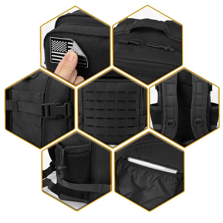 VERTRIX INNOVATIONS Tactical Outdoor Backpack 45L
