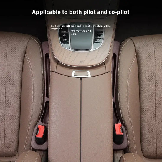 VERTRIX INNOVATIONS Car Seat Gap Plug & Multi-Functional Storage Box
