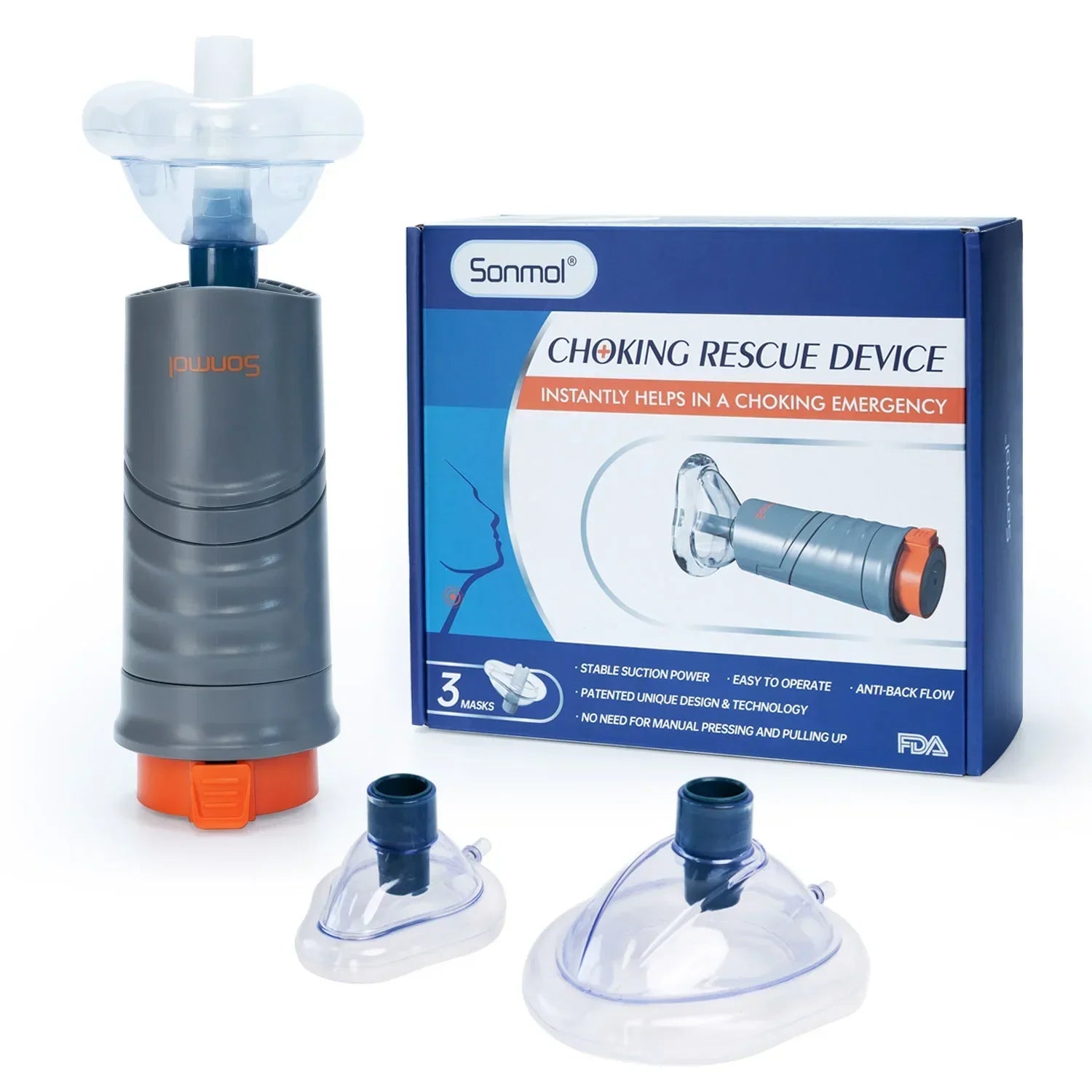 VERTRIX INNOVATIONS Sonmol Long-Distance Automatic Choking Rescue Device