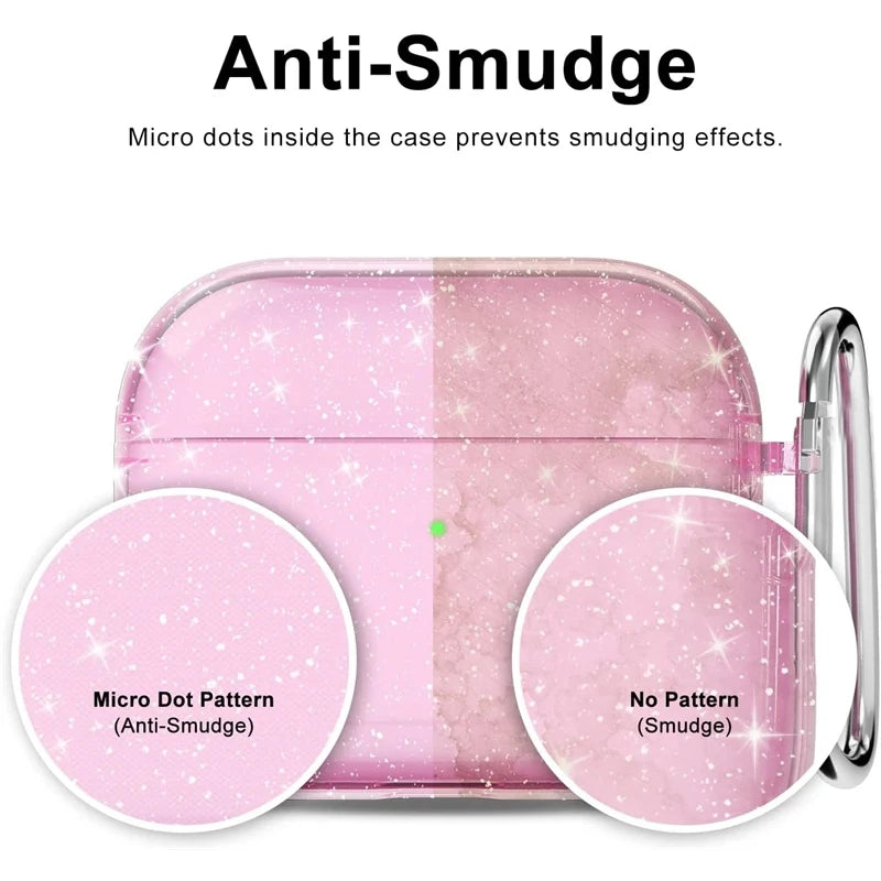VERTRIX INNOVATIONS Clearance_Bling Glitter Soft TPU Earphone Case for Airpods 4 2024