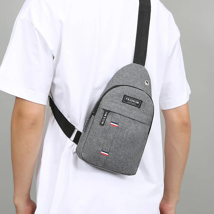 VERTRIX INNOVATIONS Men’s Waterproof Large Capacity Fanny Pack – Adjustable Strap for Travel, Hiking, Running & Cycling