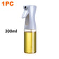 200/300/500mlOil Spray Plastic Household Kitchen Oil Spray Bottle Or Oil Brush Nebulizing Mist Filling Cooking Dual Use BBQ