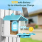 VERTRIX INNOVATIONS Smart Bird Feeder with AI Camera & WiFi