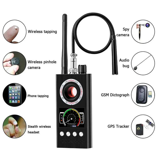 VERTRIX INNOVATIONS K68 Wireless Detector for Hidden Cameras & GPS Devices