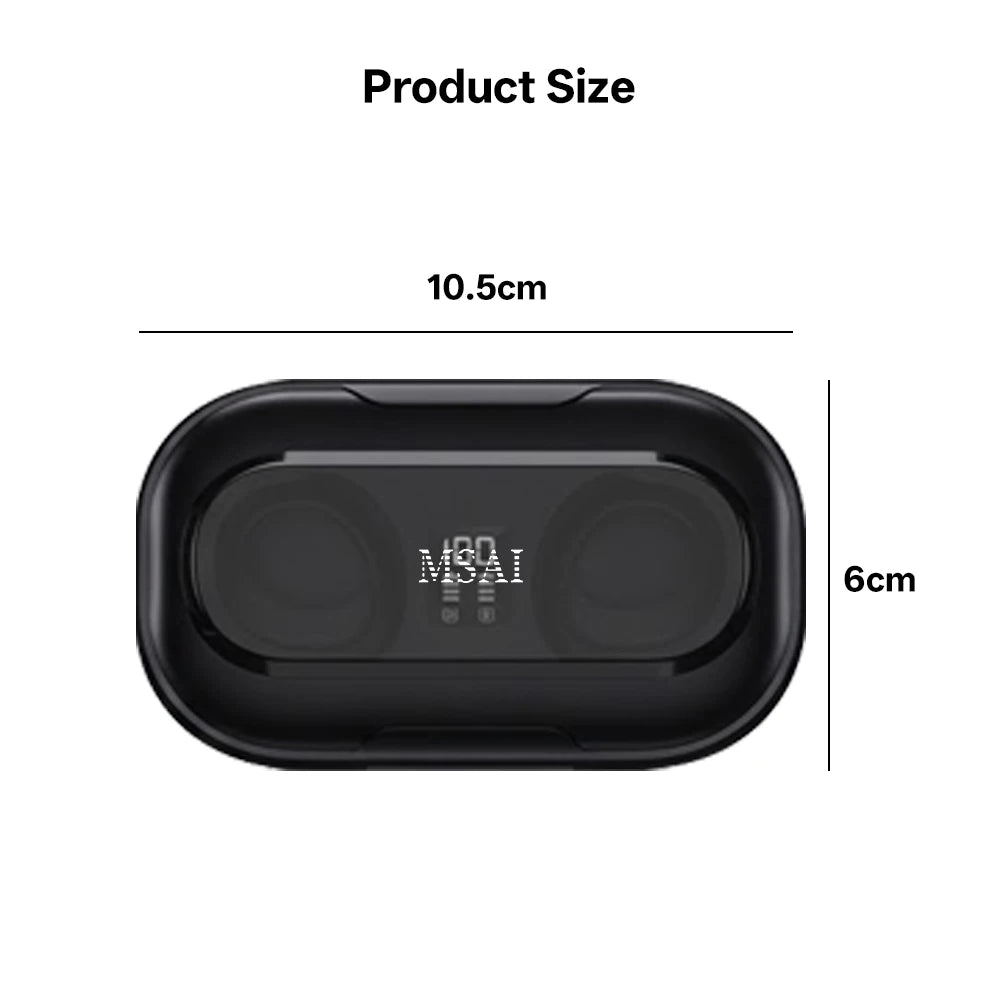 VERTRIX INNOVATIONS MSAI T23 AI Translator Earbuds – 138 Languages