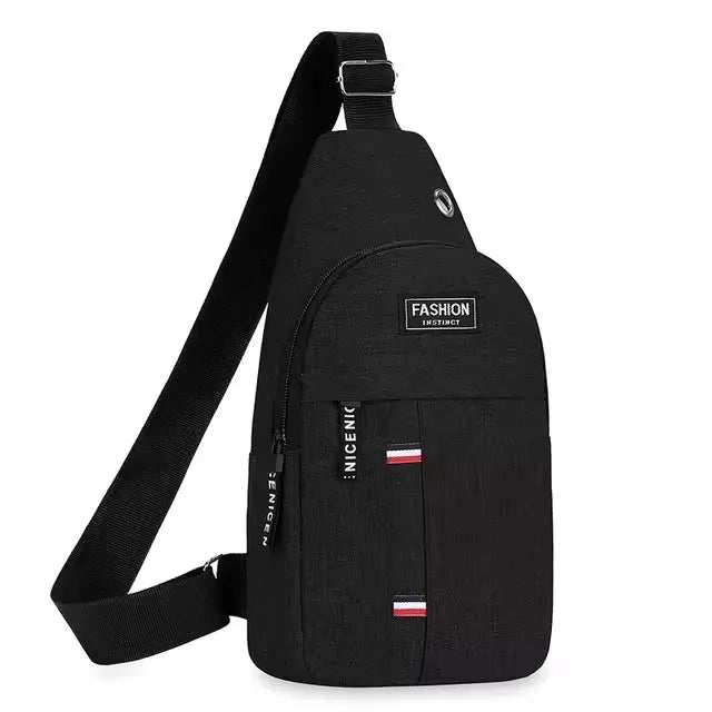 VERTRIX INNOVATIONS Men’s Waterproof Large Capacity Fanny Pack – Adjustable Strap for Travel, Hiking, Running & Cycling