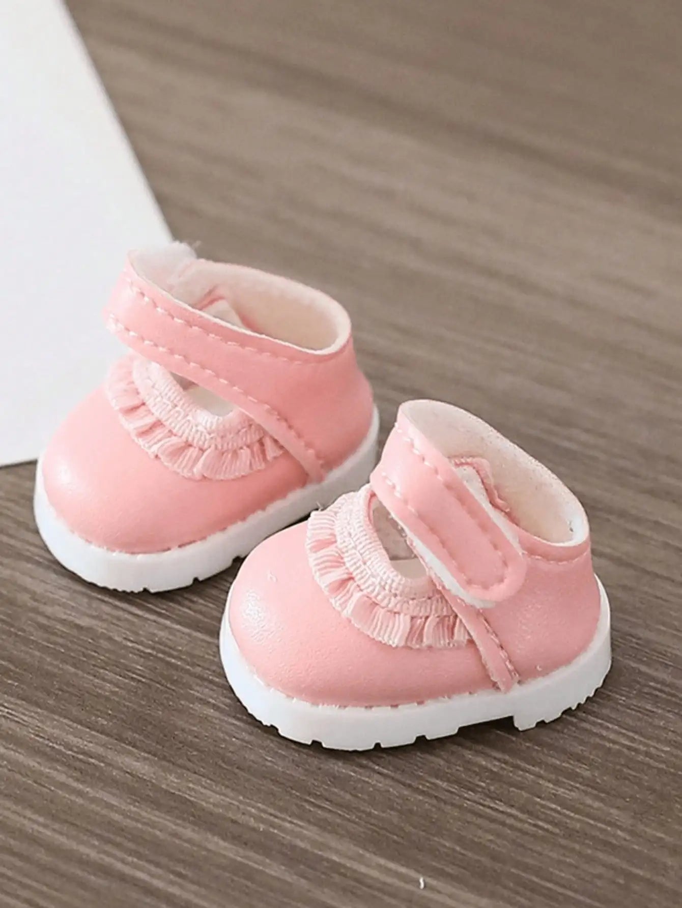 VERTRIX INNOVATIONS Labubu Morning Shoe Accessories 3.8cm Mini Leather Shoes