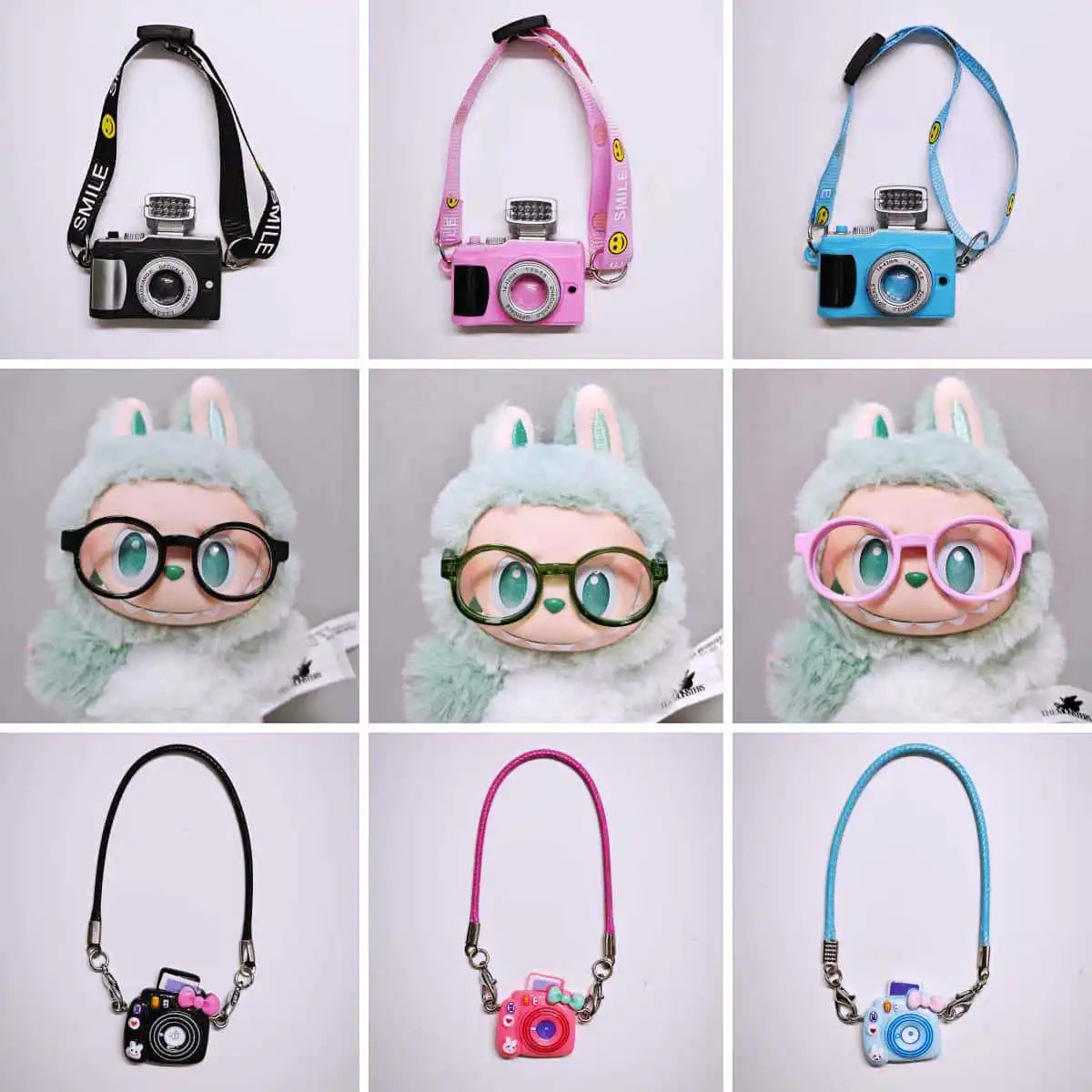 VERTRIX INNOVATIONS Labubu Doll Digital Camera & Mini Accessories