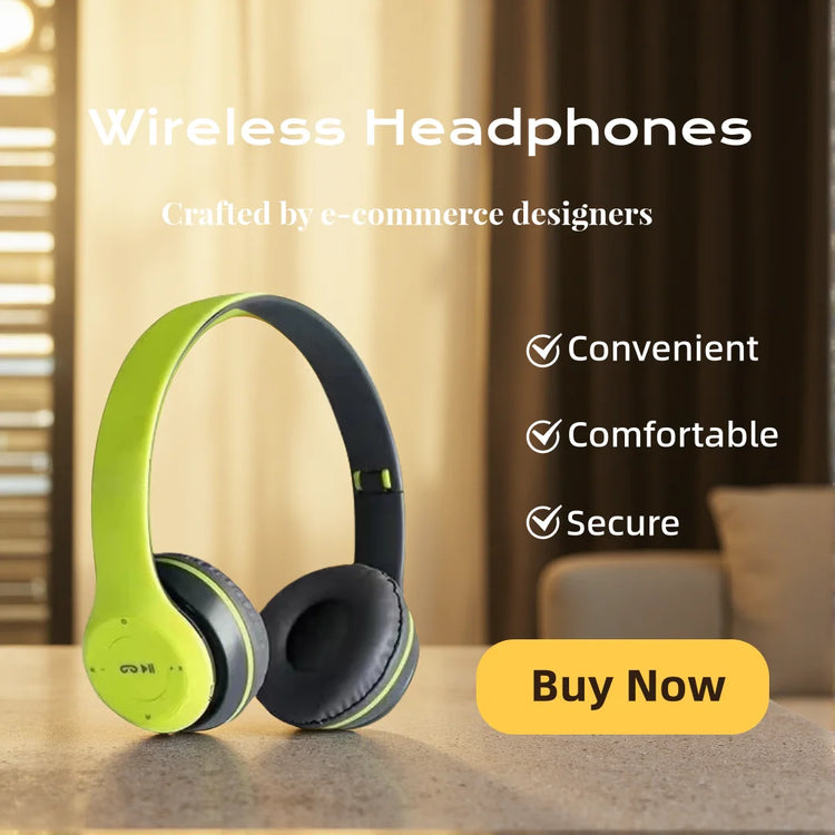 VERTRIX INNOVATIONS Headphones Wireless Over-Ear
