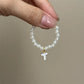 VERTRIX INNOVATIONS Mini Labubu 4.0 Pin & Pearl Necklace Accessories