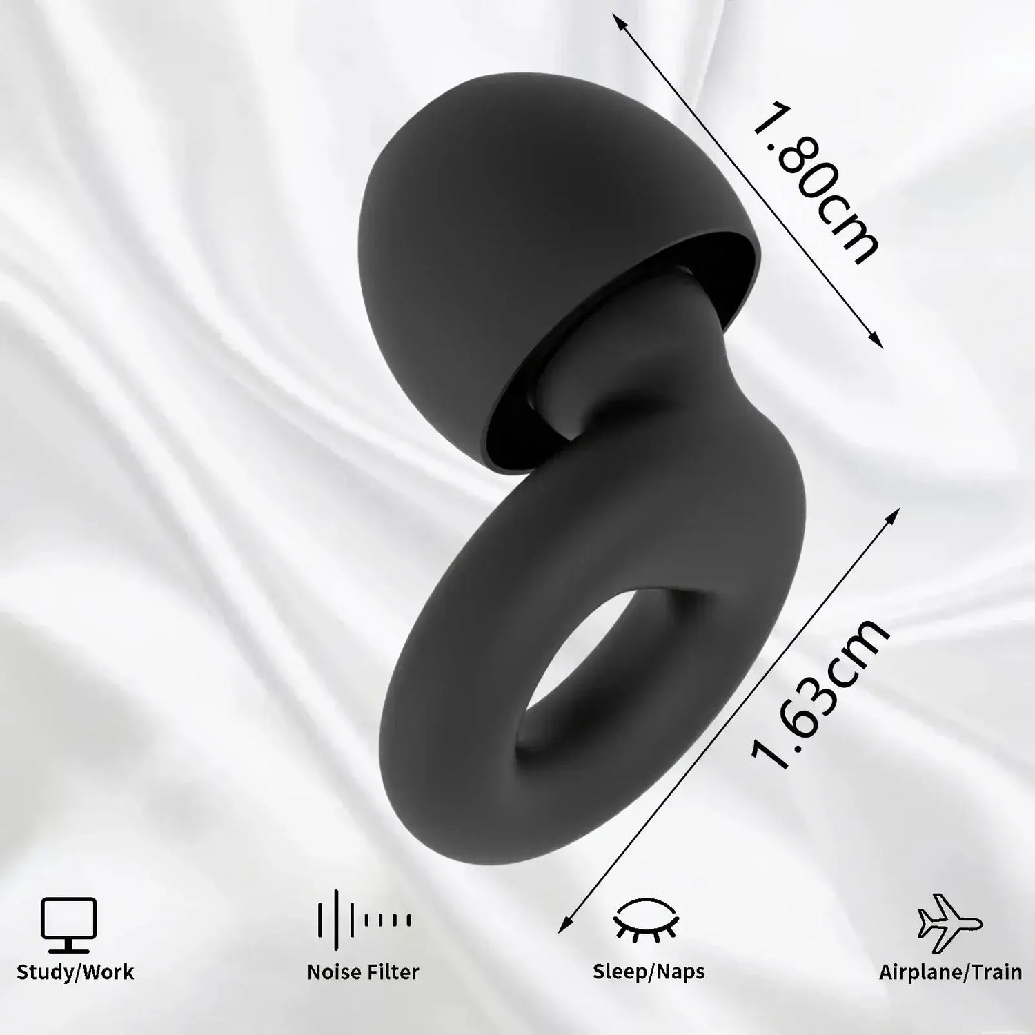 VERTRIX INNOVATIONS Quiet Ear Plugs for Noise Reduction