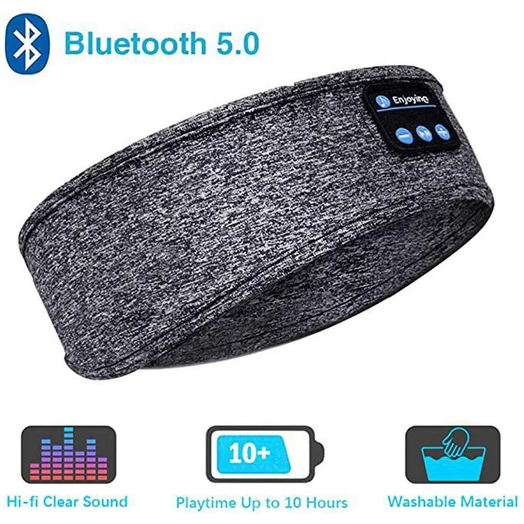 VERTRIX INNOVATIONS Wireless Bluetooth Music Eye Mask Sports Headband Anti-noise Headphones