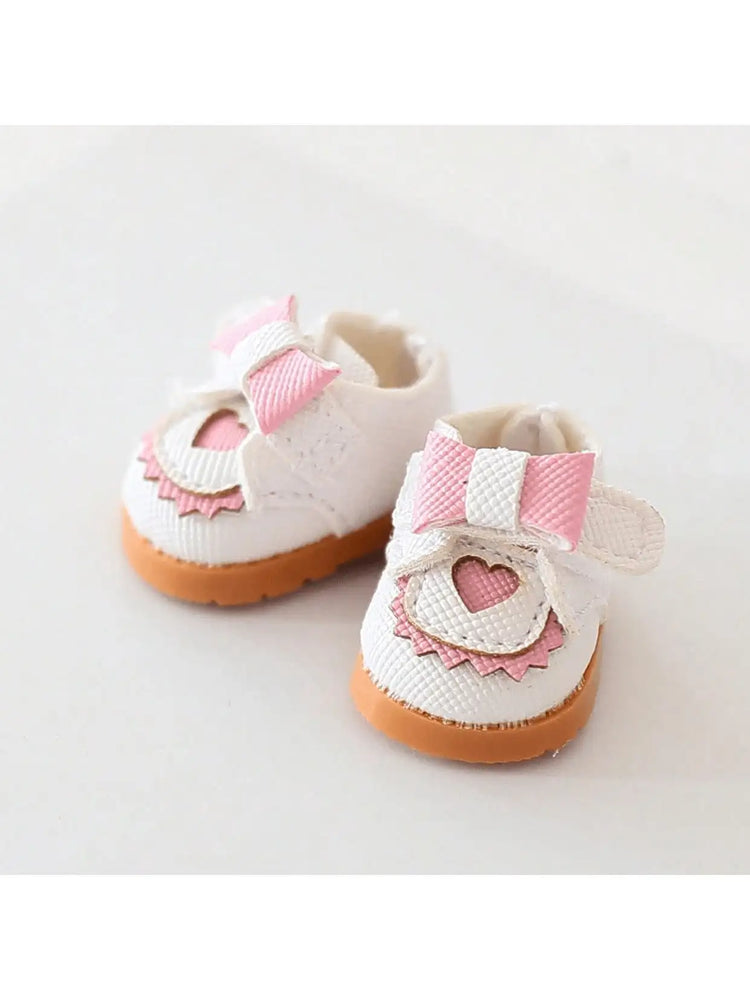 VERTRIX INNOVATIONS Labubu Morning Shoe Accessories 3.8cm Mini Leather Shoes
