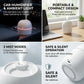 VERTRIX INNOVATIONS Portable USB Ultrasonic Mini Humidifier