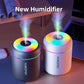 VERTRIX INNOVATIONS USB-Luftbefeuchter mit LED-Schreibtisch-Kaltnebel-Sprühgerät