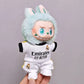 VERTRIX INNOVATIONS Labubu Football Jersey & Shoes 3-Piece Set for 15–17cm Dolls