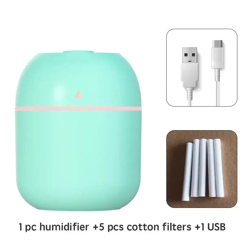 VERTRIX INNOVATIONS Portable USB Ultrasonic Mini Humidifier