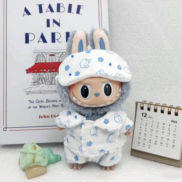 VERTRIX INNOVATIONS Labubu Mini Pajamas with Eye Mask 3-Piece Set