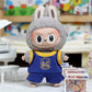 VERTRIX INNOVATIONS Labubu Sports Football Outfit Set 15–17cm Dolls
