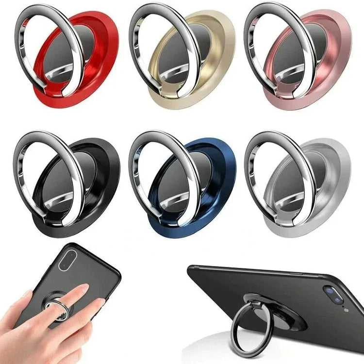 VERTRIX INNOVATIONS Mini Finger Ring Holder Stand Grip 360 Rotating For Mobile Phone