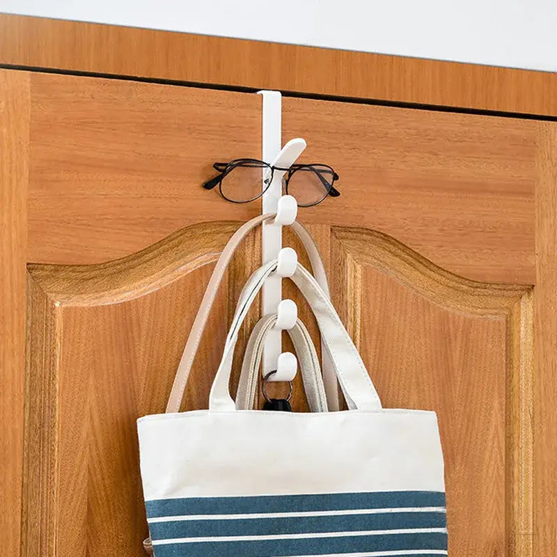 VERTRIX INNOVATIONS Over Door Clothes Hanger Storage Hook Rack
