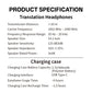 VERTRIX INNOVATIONS MSAI T23 AI Translator Earbuds – 138 Languages