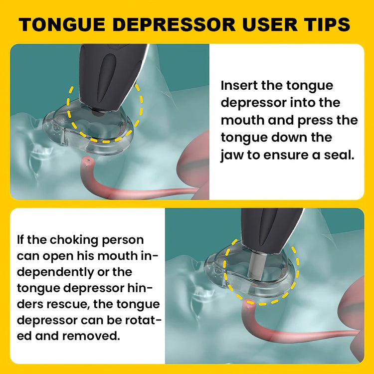 VERTRIX INNOVATIONS Long-Distance First Aid Anti-Choking Rescue Device