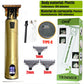 Vintage Hair Clipper USB Charging Hair Cutting Machine Electric Hair Trimmer Portable Shaver Professional Barber Boyfriend Gift