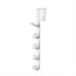 VERTRIX INNOVATIONS Over Door Clothes Hanger Storage Hook Rack