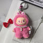 VERTRIX INNOVATIONS Mini Labubu 4.0 Pin & Pearl Necklace Accessories