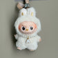 VERTRIX INNOVATIONS Mini Labubu 4.0 Pin & Pearl Necklace Accessories