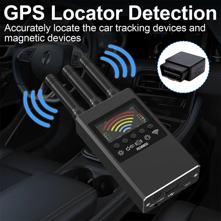 VERTRIX INNOVATIONS Hidden Camera & GPS Tracker Detector