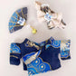 VERTRIX INNOVATIONS Labubu 4.0 Cherry Blossom Kimono Outfit for 10cm Dolls