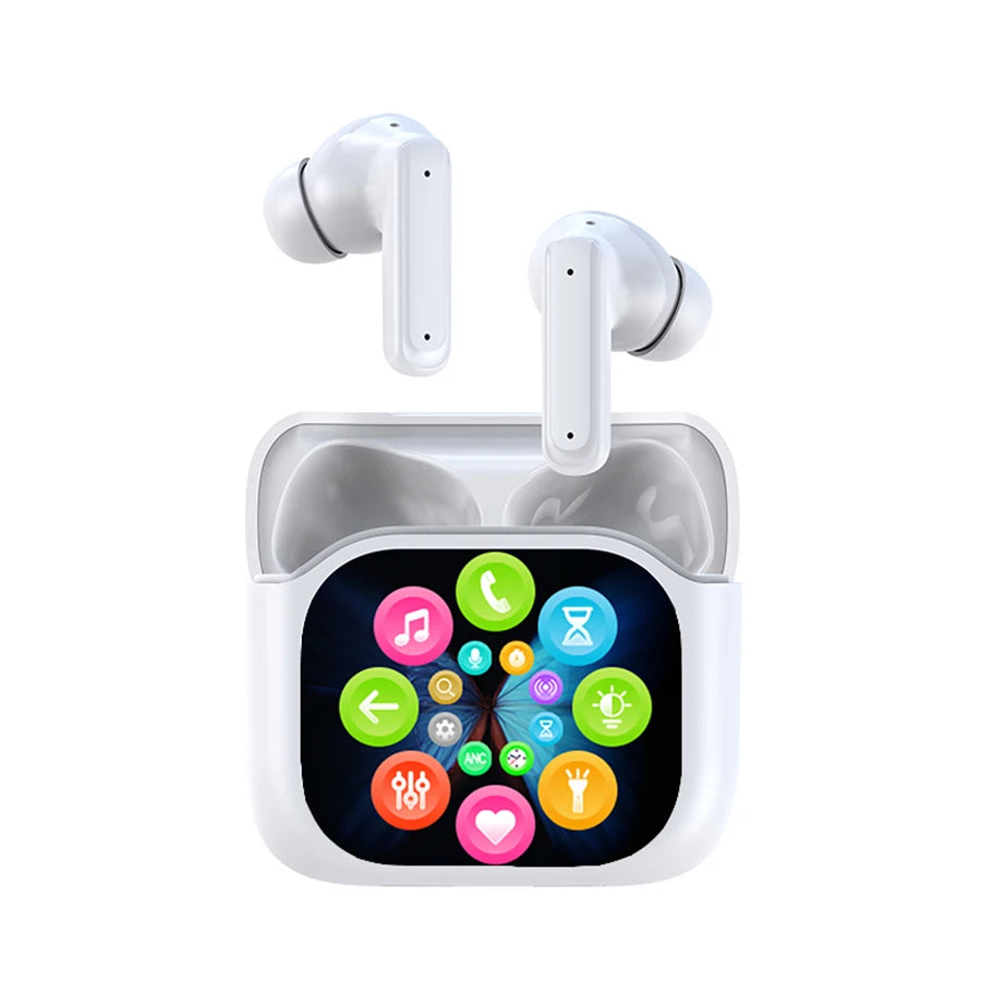 VERTRIX INNOVATIONS Smart AI Translation Bluetooth Earphones with LCD Display