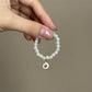 VERTRIX INNOVATIONS Mini Labubu 4.0 Pin & Pearl Necklace Accessories