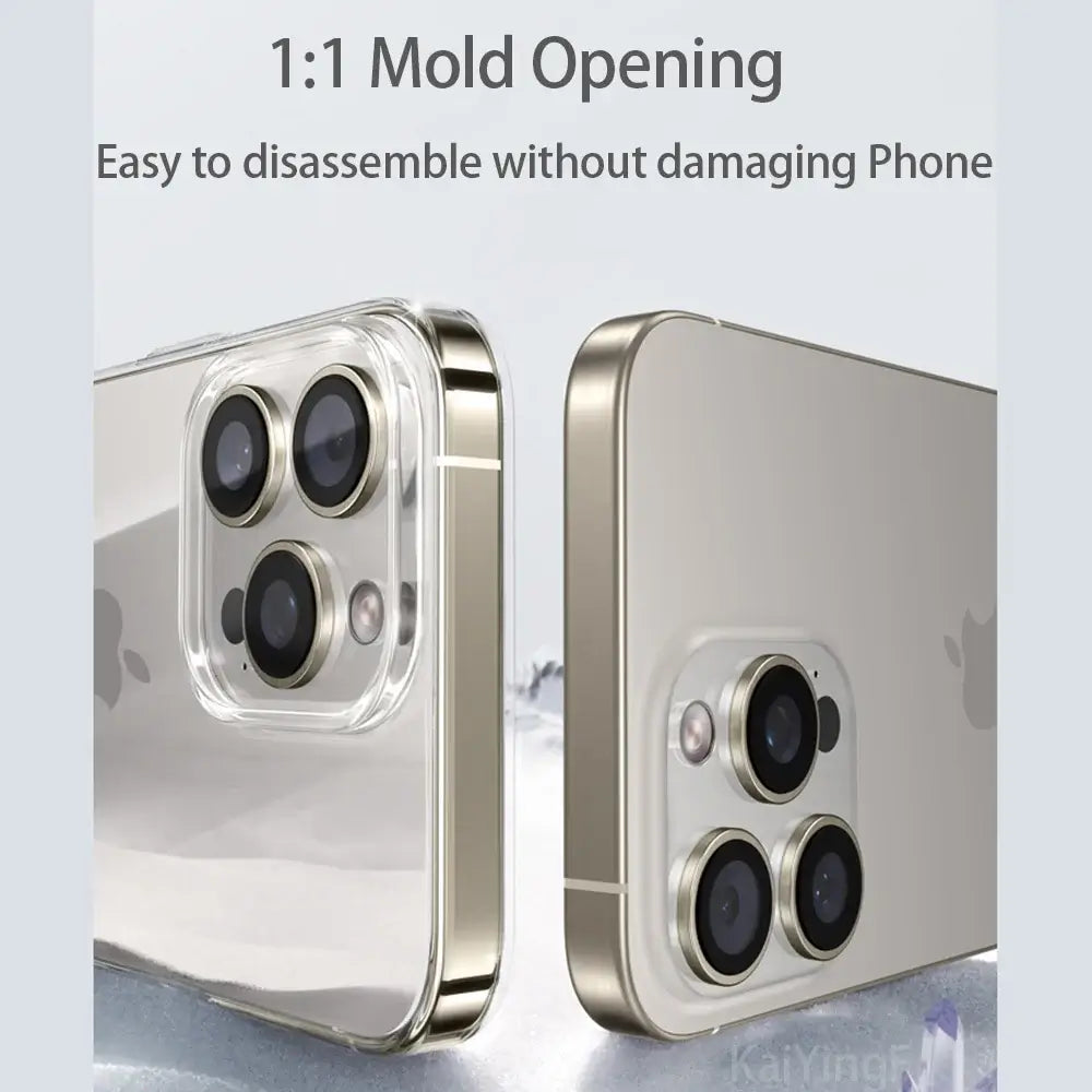 VERTRIX INNOVATIONS Luxury Transparent iPhone Case