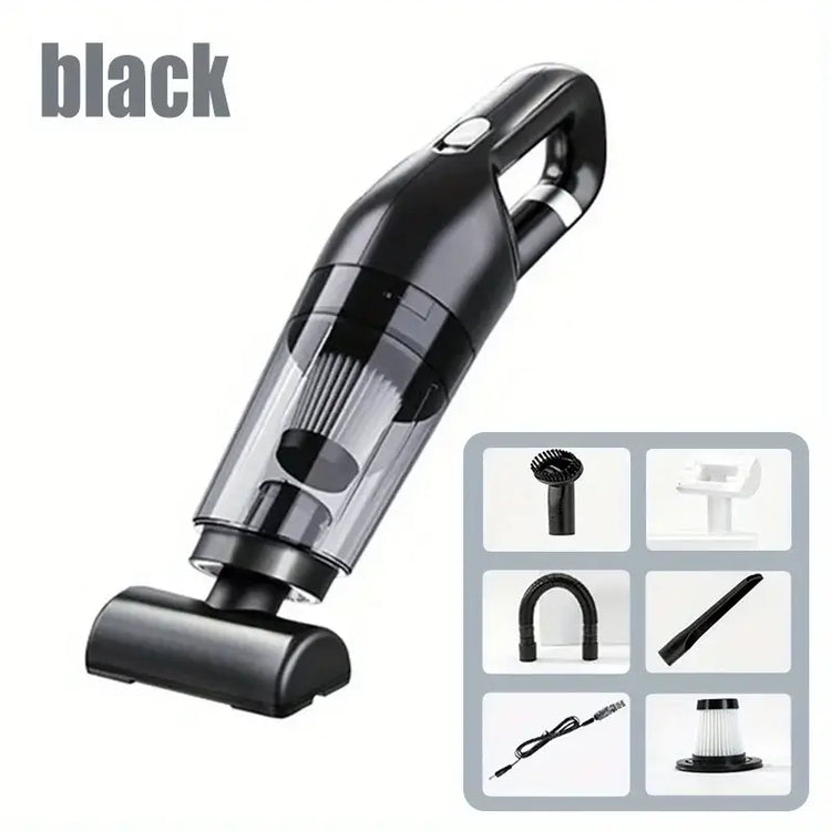 VERTRIX INNOVATIONS Portable Wireless Mini Car Vacuum Cleaner