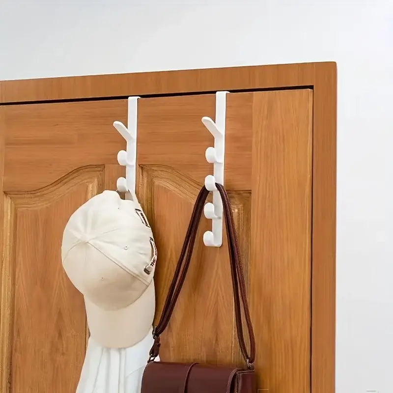 VERTRIX INNOVATIONS Over Door Clothes Hanger Storage Hook Rack