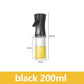VERTRIX INNOVATIONS 200/300/500ml Öl-Sprühflasche für den Haushalt und die Küche aus Kunststoff