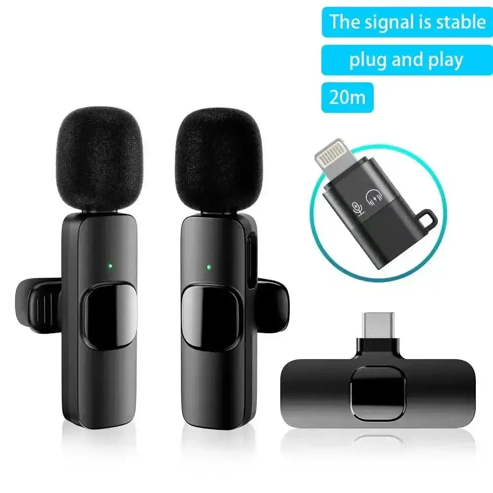 VERTRIX INNOVATIONS Mini Wireless Lavalier Microphone