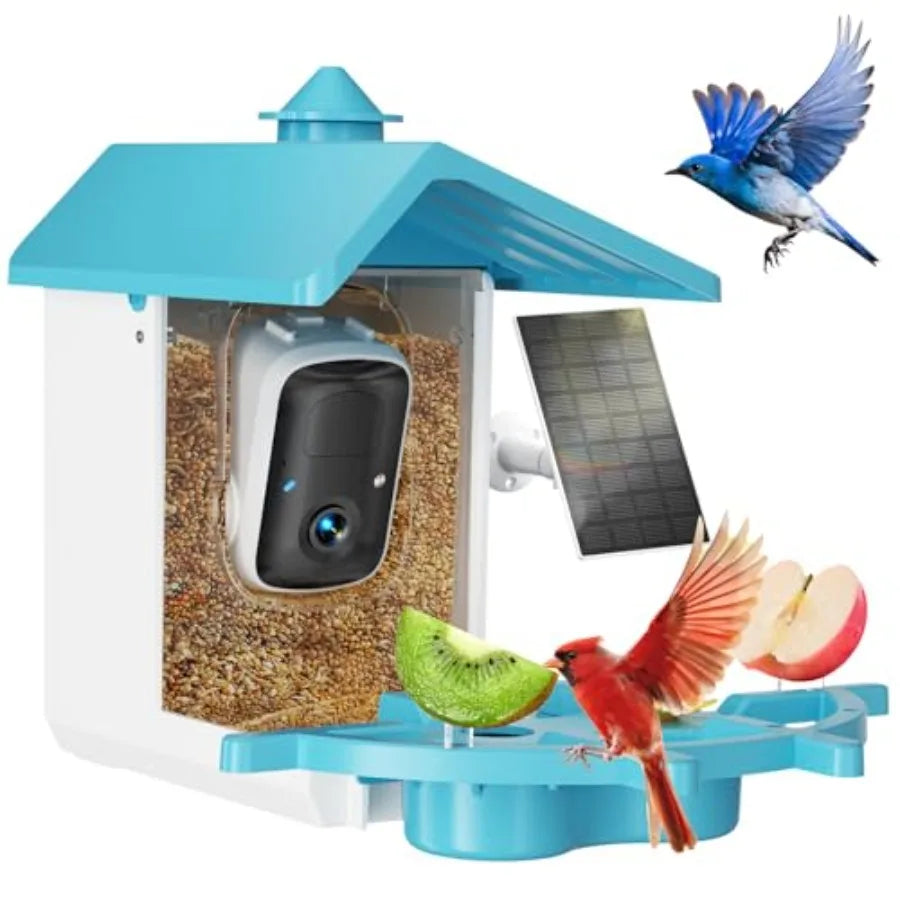 VERTRIX INNOVATIONS Smart Bird Feeder with AI Camera & WiFi