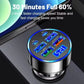 VERTRIX INNOVATIONS 100W 6 Ports Fast Car Charger