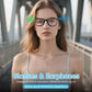 VERTRIX INNOVATIONS 8MP Camera AI Smart Glasses for Men & Women