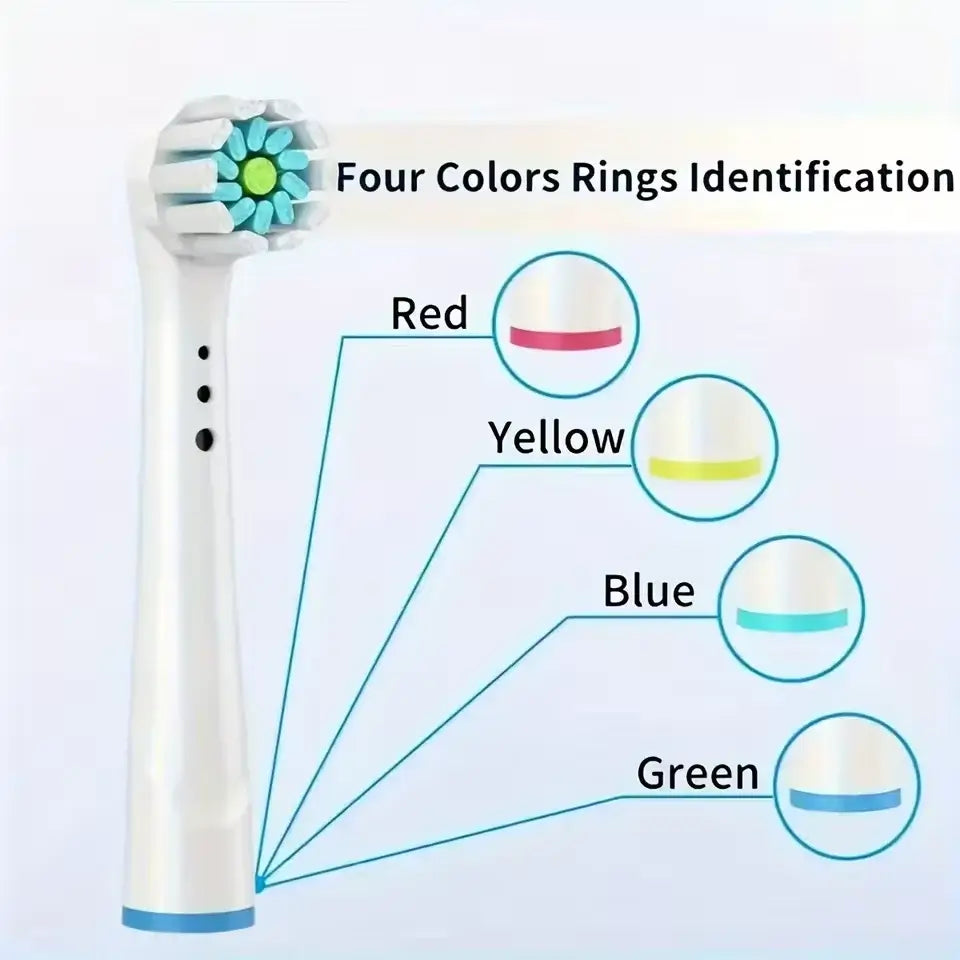 VERTRIX INNOVATIONS Replacement Electric Toothbrush Heads for Oral-B Braun