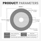 100mm Glass Cutting Blade Diamond Marble Ceramic Tile Jade Polishing Sharp Brazing Disc Crystal Wine Bottle Ultra Thin Sanding