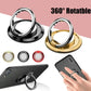 VERTRIX INNOVATIONS Mini Finger Ring Holder Stand Grip 360 Rotating For Mobile Phone