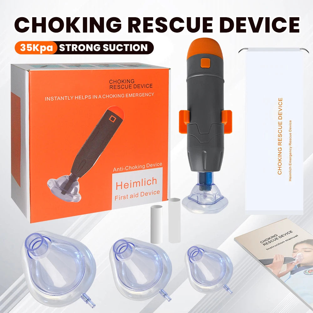 VERTRIX INNOVATIONS Long-Distance First Aid Anti-Choking Rescue Device